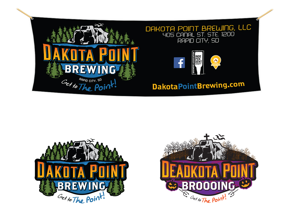 Dakota Point Brewing - Logos and Banner